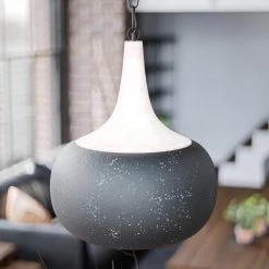 Bennett Large 1-Light Antique Black Pendant by Manor Brook -Brightech Sales antique black manor brook chandeliers mb100568 44 1000