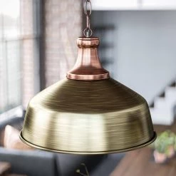 Prickle Large 1-Light Antique Brass Pendant by Manor Brook -Brightech Sales antique brass manor brook chandeliers mb100574 44 1000