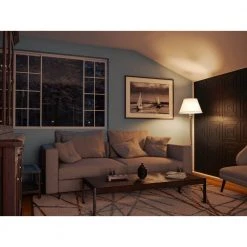 Plymouth 59.5 in in. Antique Brass Floor Lamp with Dual Pull Chains by Manor Brook -Brightech Sales antique brass manor brook floor lamps mb100213 1f 1000