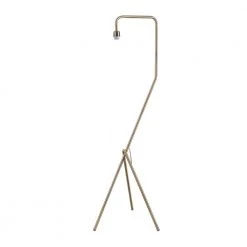 Enoch 60.5 in. Antique Brass Tripod Arc Floor Lamp by Manor Brook -Brightech Sales antique brass manor brook floor lamps mb100262 1f 1000