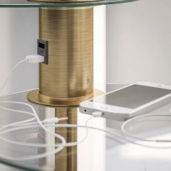 Karman 60.75 in. Antique Brass Indoor Floor Lamp with Drum Shade by Manor Brook 13 Karman 60.75 in. Antique Brass Indoor Floor Lamp with Drum Shade by Manor Brook -Brightech Sales antique brass manor brook floor lamps mb100529 1f 1000