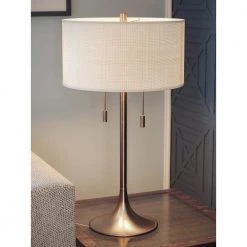 Stella 30 in. Antique Brass Stowe Table Lamp by Manor Brook -Brightech Sales antique brass manor brook table lamps mb100159 c3 1000