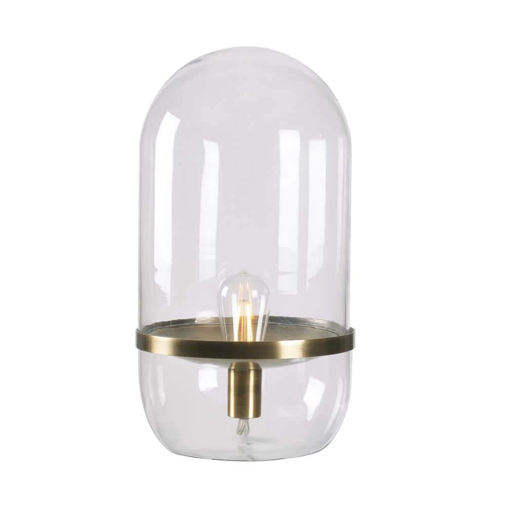 Hartley 18.25 in. Antique Brass Accent Lamp by Manor Brook 3 Hartley 18.25 in. Antique Brass Accent Lamp by Manor Brook