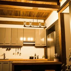 22 in. Hipley 22.13 in. 4-Light Island Cylinder Brass Chandelier by Manor Brook 14 22 in. Hipley 22.13 in. 4-Light Island Cylinder Brass Chandelier by Manor Brook -Brightech Sales antique brass with clear shades manor brook chandeliers mb100679 fa 1000