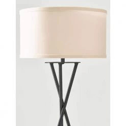 Jaxon 17.5 in. Black Standing Tripod Floor Lamp with LED Light Bulb by Brightech -Brightech Sales black brightech floor lamps 5x blyx e3b2 fa 1000