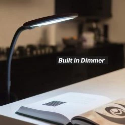 Litespan 55 in. Brown LED 2nd Edition Floor Lamp by Brightech -Brightech Sales black brightech floor lamps 73 szv2 qeyd 4f 1000