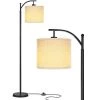 Montage 62 in. Black LED Floor Lamp by Brightech
