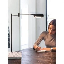 Leaf 53 in. Black LED Floor Lamp with Adjustable Arm and Shade by Brightech 11 Leaf 53 in. Black LED Floor Lamp with Adjustable Arm and Shade by Brightech -Brightech Sales black brightech floor lamps fh fh3q 78ge 4f 1000