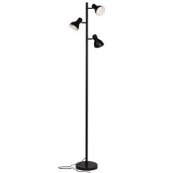 Ethan 65 in. Black LED Tree Floor Lamp with Adjustable Shades by Brightech