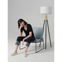 Levi 61 in. Black LED Tripod Floor Lamp with Drum Fabric Shade by Brightech 11 Levi 61 in. Black LED Tripod Floor Lamp with Drum Fabric Shade by Brightech -Brightech Sales black brightech floor lamps fl levi 4f 1000