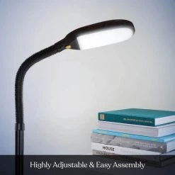 Litespan 53 in. Brown Adjustable Gooseneck Pole Floor Lamp by Brightech 11 Litespan 53 in. Brown Adjustable Gooseneck Pole Floor Lamp by Brightech -Brightech Sales black brightech floor lamps fl ltspn hbr 4f 1000