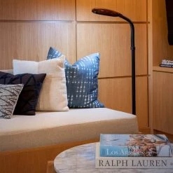 Litespan 53 in. Brown Adjustable Gooseneck Pole Floor Lamp by Brightech 15 Litespan 53 in. Brown Adjustable Gooseneck Pole Floor Lamp by Brightech -Brightech Sales black brightech floor lamps fl ltspn hbr 76 1000