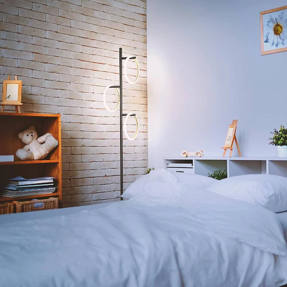 Saturn 66 in. Black Tall LED Tree Standing Floor Lamp by Brightech 6 Saturn 66 in. Black Tall LED Tree Standing Floor Lamp by Brightech - Image 4