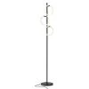 Saturn 66 in. Black Tall LED Tree Standing Floor Lamp by Brightech -Brightech Sales black brightech floor lamps fl satrn blk 64 1000