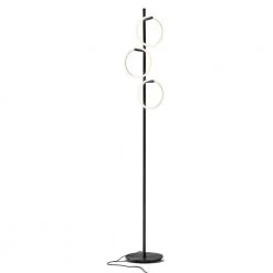 Saturn 66 in. Black Tall LED Tree Standing Floor Lamp by Brightech