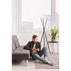 Stix 60 in. Black Tripod LED Floor Lamp with 3 Lights by Brightech 13 Stix 60 in. Black Tripod LED Floor Lamp with 3 Lights by Brightech -Brightech Sales black brightech floor lamps fl stx blk fa 1000