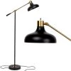 Wyatt 60 in. Black LED Floor Lamp with Adjustable Arm by Brightech 2 Wyatt 60 in. Black LED Floor Lamp with Adjustable Arm by Brightech -Brightech Sales black brightech floor lamps fl wyt blk 64 1000
