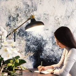 Wyatt 60 in. Black LED Floor Lamp with Adjustable Arm by Brightech -Brightech Sales black brightech floor lamps fl wyt blk fa 1000