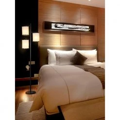 Liam 74 in. Black Dimmable Lantern Tree LED Floor Lamp by Brightech -Brightech Sales black brightech floor lamps wa xqbr ei2z 1f 1000