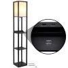 Maxwell 63 in. Black LED Skinny Shelf Floor Lamp with Wireless Charging USB Charging Ports and Outlet by Brightech 1 Maxwell 63 in. Black LED Skinny Shelf Floor Lamp with Wireless Charging USB Charging Ports and Outlet by Brightech -Brightech Sales black brightech floor lamps x0 x84t 2j3i 64 1000