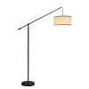 Hudson 2nd Edition 70 in. Black Arc LED Floor Lamp by Brightech -Brightech Sales black brightech floor lamps x5 mqr7 om7p 64 1000