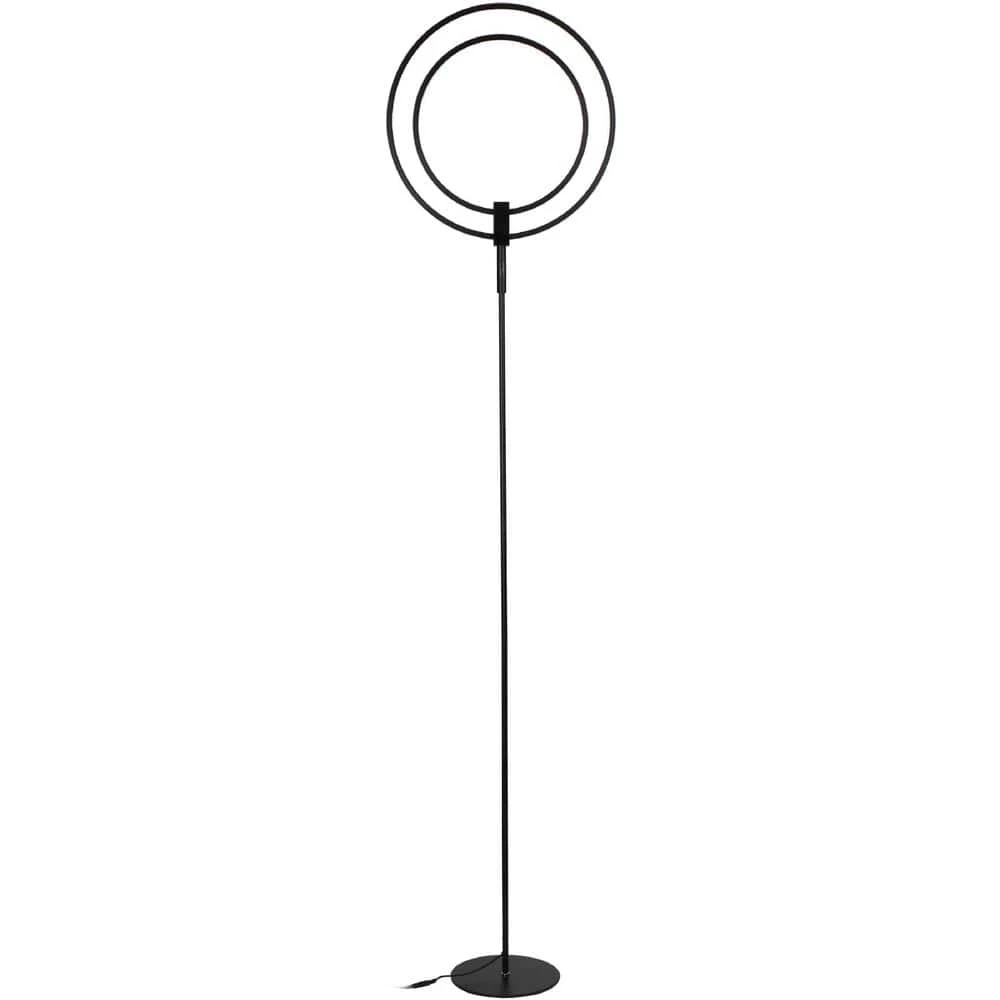 Eclipse 79 in. Black Modern LED Torchiere Floor Lamp with Touch Dimmer by Brightech 3 Eclipse 79 in. Black Modern LED Torchiere Floor Lamp with Touch Dimmer by Brightech