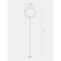 Eclipse 79 in. Black Modern LED Torchiere Floor Lamp with Touch Dimmer by Brightech 15 Eclipse 79 in. Black Modern LED Torchiere Floor Lamp with Touch Dimmer by Brightech -Brightech Sales black brightech floor lamps y3 4w2x ghq3 76 1000