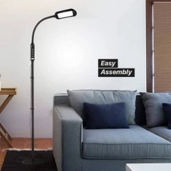 Litespan 56 in. Black 2-in-1 Floor and Desk LED Lamp with Adjustable Gooseneck by Brightech 10 Litespan 56 in. Black 2-in-1 Floor and Desk LED Lamp with Adjustable Gooseneck by Brightech -Brightech Sales black brightech floor lamps yk b69o hx6h 4f 1000