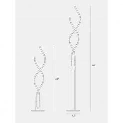 Embrace 60 in. Black Modern LED Spiral 2 in 1 Floor and Table Lamp by Brightech -Brightech Sales black brightech floor lamps yp ry1z 9x9a 76 1000