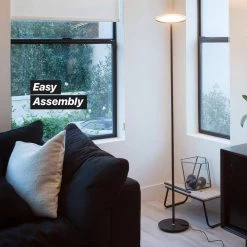 Sky Flux 67 in. Black Torchiere LED Floor Lamp with 3 Mode Dimmer by Brightech 11 Sky Flux 67 in. Black Torchiere LED Floor Lamp with 3 Mode Dimmer by Brightech -Brightech Sales black brightech floor lamps yu 2es5 gikd 1f 1000