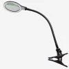 LightView Flex 13.5 in. Black Magnifying LED Desk Lamp with Clamp by Brightech 2 LightView Flex 13.5 in. Black Magnifying LED Desk Lamp with Clamp by Brightech -Brightech Sales black brightech lamp bases 45 d1u1 e9ao 64 1000