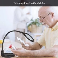 Lightview Flex 2 in 1 - 5 Diopter- Black by Brightech 10 Lightview Flex 2 in 1 - 5 Diopter- Black by Brightech -Brightech Sales black brightech lamp bases q6 vg0h 3w91 4f 1000