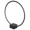 Circle 15 in. Black Modern LED Table Lamp with USB Port by Brightech 2 Circle 15 in. Black Modern LED Table Lamp with USB Port by Brightech -Brightech Sales black brightech lamp bases za 6b6v 2qvu 64 1000