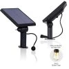 Ambience Pro 5.5 in. 1-Watt Solar Panel for Corn Filament Lights by Brightech