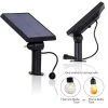 Ambience Pro 5.5 in. Solar Panel for Standard Filament Lights by Brightech -Brightech Sales black brightech outdoor lighting accessories slr pnl flmnt 64 1000