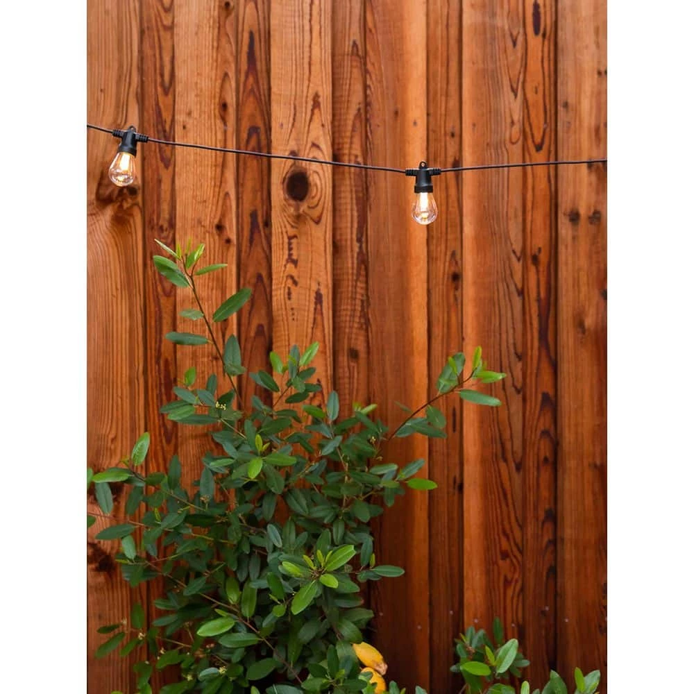 Ambience Pro Outdoor 24.5 ft. USB Powered LED 1.5-Watt S14 Edison Bulb Hanging String Light 3000k by Brightech 5 Ambience Pro Outdoor 24.5 ft. USB Powered LED 1.5-Watt S14 Edison Bulb Hanging String Light 3000k by Brightech - Image 3