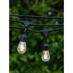 Ambience Pro Outdoor 27 ft. L Solar 1-Watt S14 Edison Bulb Hanging String Light 2700K by Brightech 13 Ambience Pro Outdoor 27 ft. L Solar 1-Watt S14 Edison Bulb Hanging String Light 2700K by Brightech -Brightech Sales black brightech string lights jz 13ld t8sb 44 1000