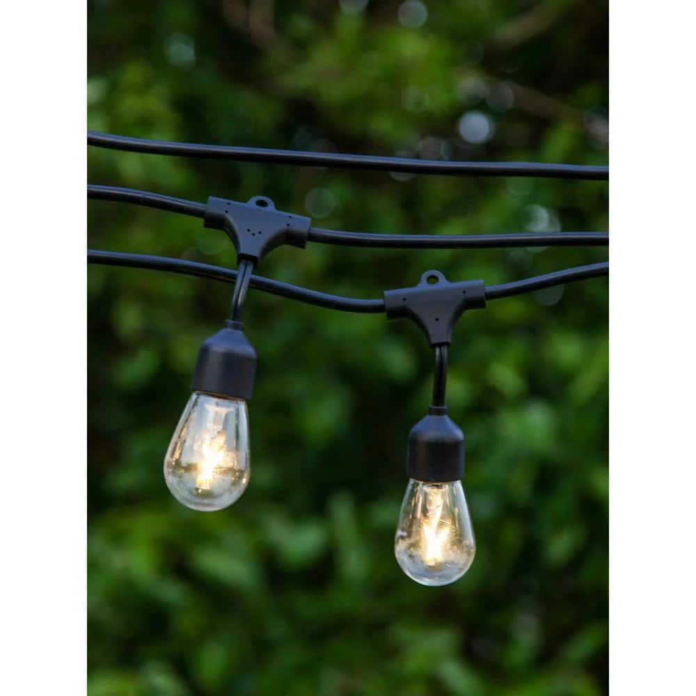 Ambience Pro Outdoor 27 ft. L Solar 1-Watt S14 Edison Bulb Hanging String Light 3000K by Brightech 7 Ambience Pro Outdoor 27 ft. L Solar 1-Watt S14 Edison Bulb Hanging String Light 3000K by Brightech - Image 5
