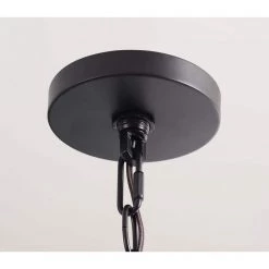 23 in. 6-Light Webster Chandelier Tiered Black by Manor Brook -Brightech Sales black manor brook chandeliers mb100681 1f 1000