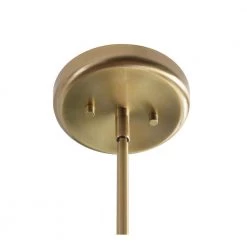 11 in. Ponder 1-Light Mini Pendant Chandelier Dome Black by Manor Brook -Brightech Sales black with antique brass manor brook chandeliers mb100685 1f 1000