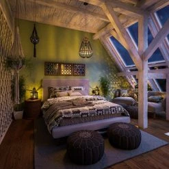 Serritt 26.375 in. 3-Light Pendant Black with Rope Accents by Manor Brook -Brightech Sales black with rope accents manor brook chandeliers mb100661 31 1000