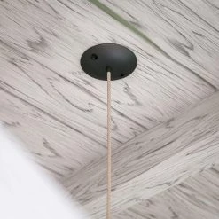 Serritt 26.375 in. 3-Light Pendant Black with Rope Accents by Manor Brook -Brightech Sales black with rope accents manor brook chandeliers mb100661 fa 1000