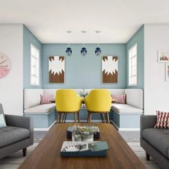 Alven 1-Light Blue Pendant with Glass Shade by Manor Brook -Brightech Sales blue manor brook chandeliers mb100489 c3 1000