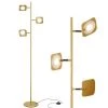 Tree 60 in. Brass LED Floor Lamp with Dimmable and Adjustable Panels by Brightech -Brightech Sales brass brightech floor lamps bk diw2 gt86 64 1000