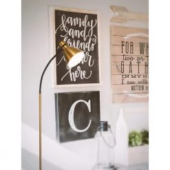 Avery 63 in. Brass LED Floor Lamp by Brightech -Brightech Sales brass brightech floor lamps fl avry brs 4f 1000