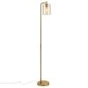 Elizabeth 66 in. Brass Industrial LED Floor Lamp with Glass Shade and Edison Bulb by Brightech 1 Elizabeth 66 in. Brass Industrial LED Floor Lamp with Glass Shade and Edison Bulb by Brightech -Brightech Sales brass brightech floor lamps fl elzbth bs gd 64 1000