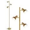 Ethan 65 in. Brass Tree LED Floor Lamp with 3 Adjustable Lights by Brightech -Brightech Sales brass brightech floor lamps fl ethan brs 64 1000