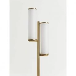 Gemini 64 in. Brass LED Floor Lamp by Brightech 14 Gemini 64 in. Brass LED Floor Lamp by Brightech -Brightech Sales brass brightech floor lamps fl gmni brs fa 1000