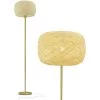 Rowan 66 in. Brass LED Floor Lamp with Round Woven Shade by Brightech 2 Rowan 66 in. Brass LED Floor Lamp with Round Woven Shade by Brightech -Brightech Sales brass brightech floor lamps fl rwn brs 64 1000