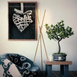 Stix 60 in. Brass LED Tripod Floor Lamp with 3 Dimmable Lights by Brightech -Brightech Sales brass brightech floor lamps fl stx brs 44 1000